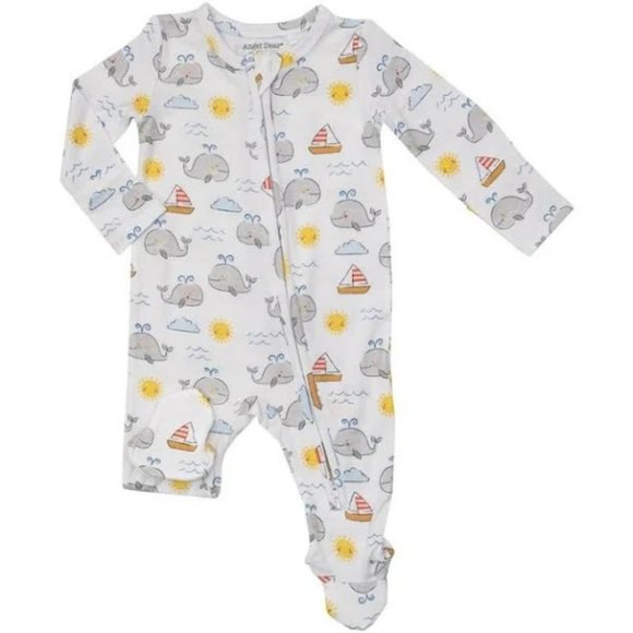 Angel Dear Other - Angel Dear 2 Way Zipper Footie- Whaley Cute